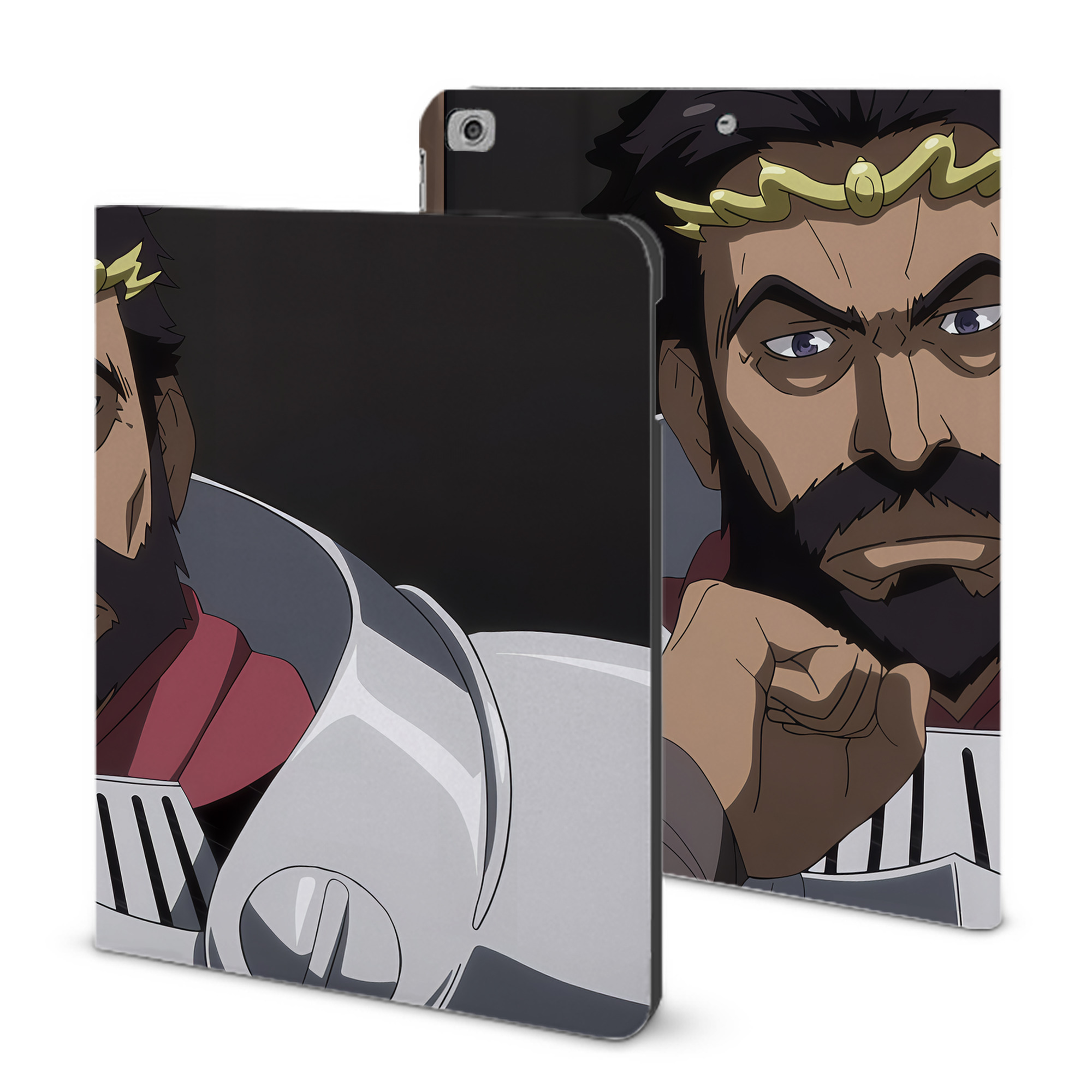 （画像用） 転スラ Regarding Reincarnated to Slime IPad ケース ブック型 PUレザー TPU 耐衝撃 軽量 薄型 ペン収納なし 全面保護 IPad 各モデル対応